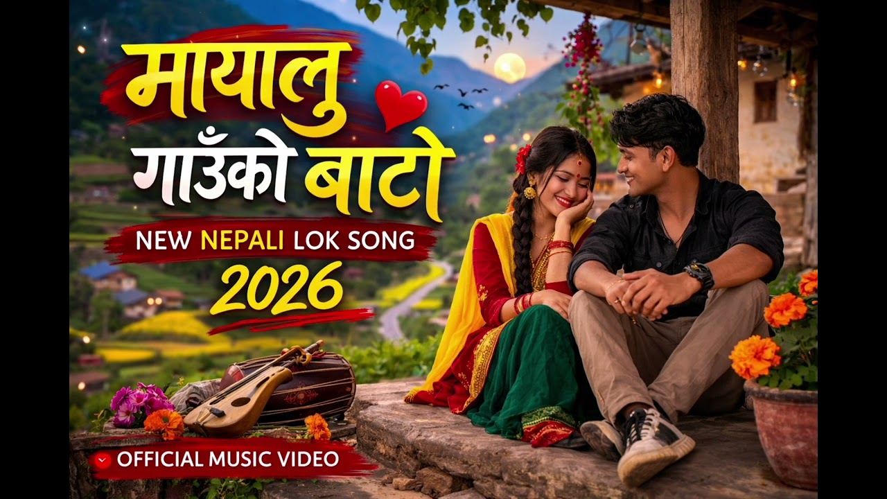 मायालु गाउँको बाटो ❤️ | New Nepali Lok Dohori Song 2026 | Subash Magar Officialमायालु गाउँको बाटो ❤️