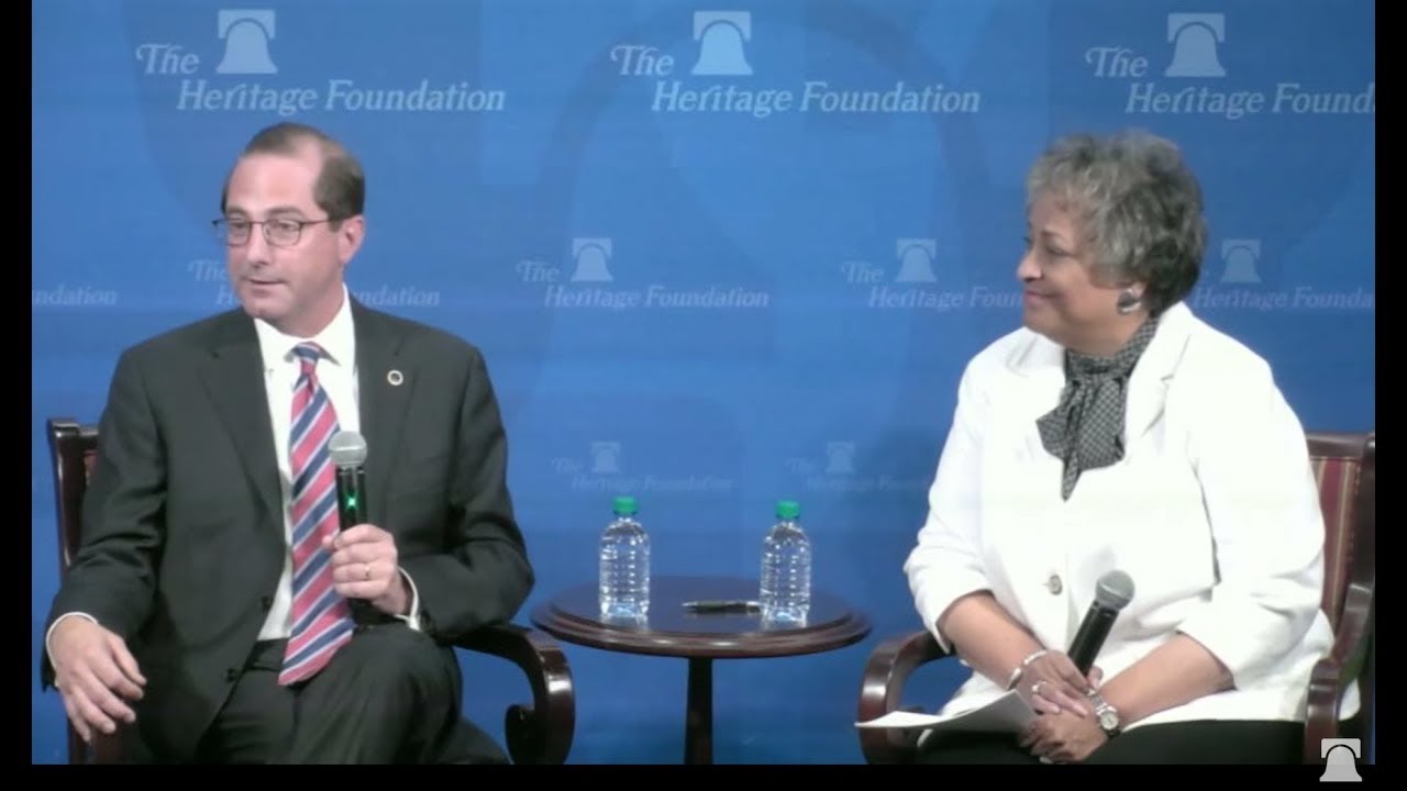 HHS Secretary Alex Azar on the Importance of Free-Market Principles in American Healthcare
