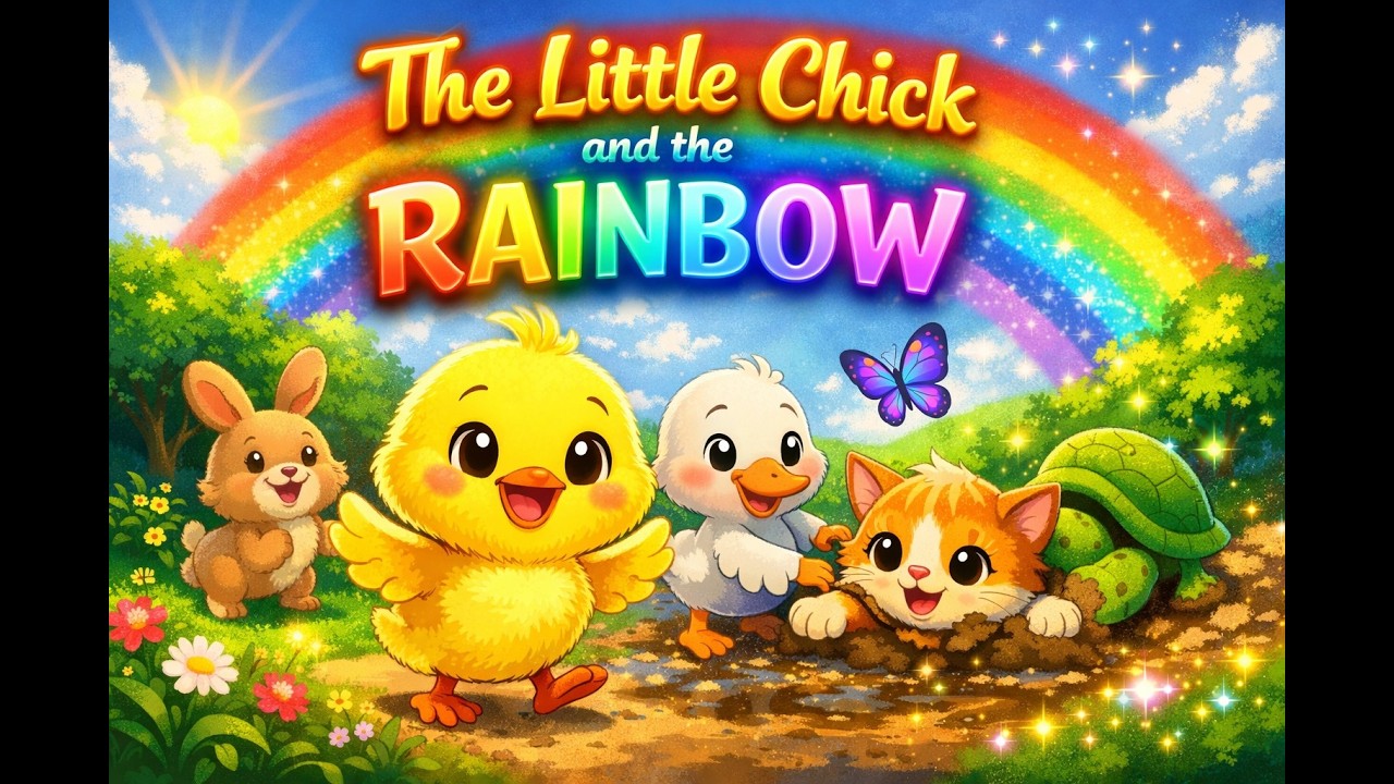 The Little Chick And The Rainbow|Aik Chota Choza or Rainbow