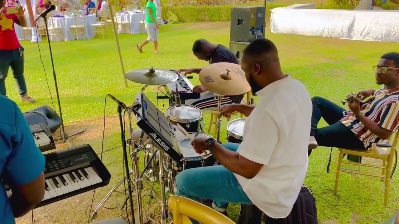 Sweetest HighLife Grooves You Will Ever Hear Today‼️‼️Sound Check With James Mireku And Friends🎹🎸