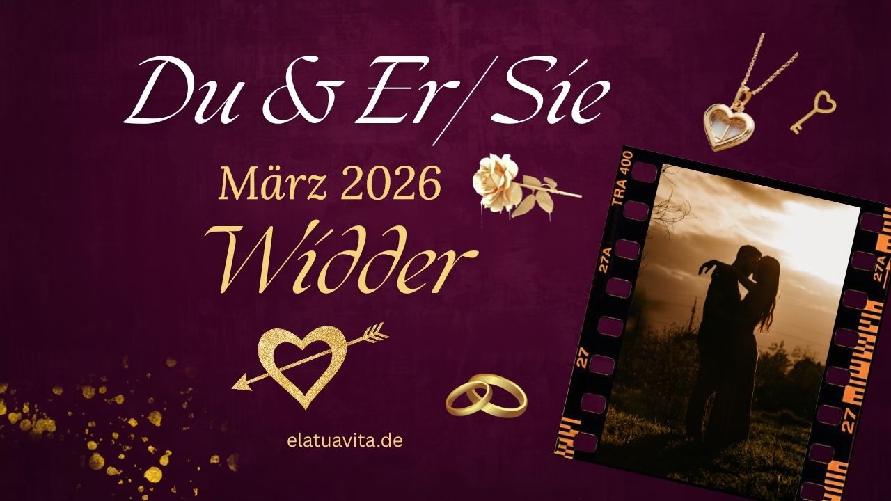 Widder ♈ März 2026 ✨💖🍀Zeit für Entspannung oder Urlaub ‼️