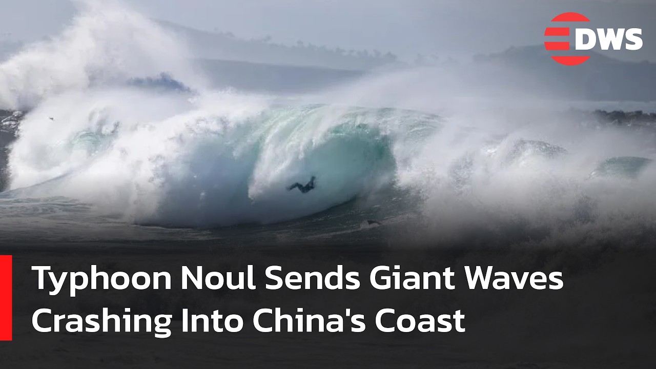 BREAKING: Monster Waves Hit China as Typhoon Noul Nears Guangdong Coast | AL15