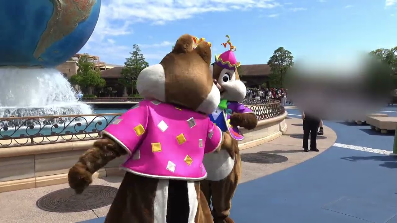 Vlog｜ディズニーシーでチデちゃんにたくさん会えた日、アーリーグリーティング