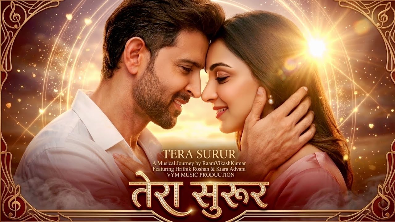 Tera Surur | Hrithik Roshan & Kiara Advani | Romantic Song | RaamVikashKumar | VYM MUSIC PRODUCTIOON