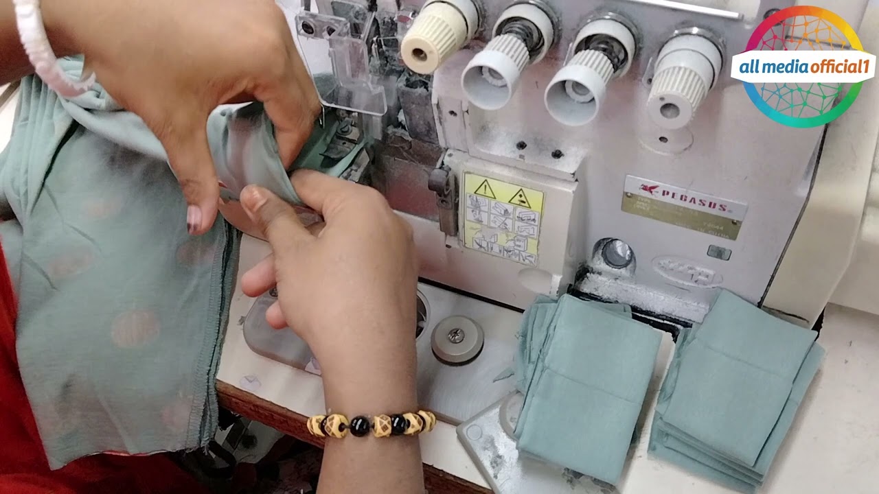 দেখুন গার্মেন্টস ফ্যাক্টরির ভেতরে কিভাবে  cuff joint প্রসেস সম্পূর্ণ করা হয II all media offical1