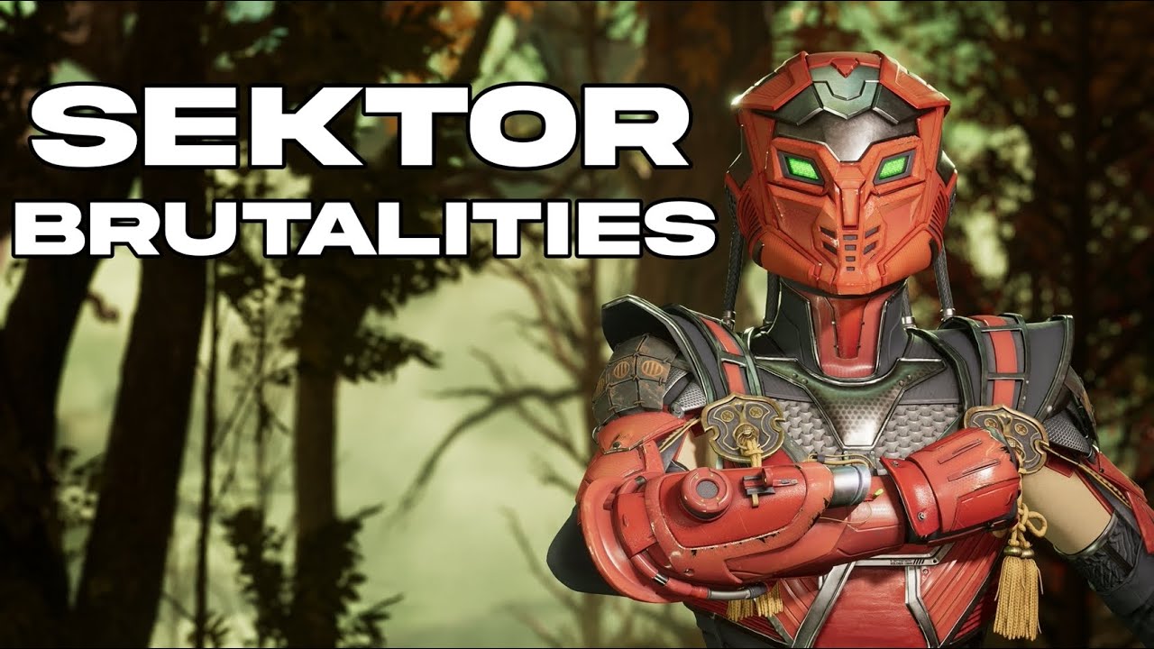 Sektor Brutalities (5) + Tutorial | Mortal Kombat 1