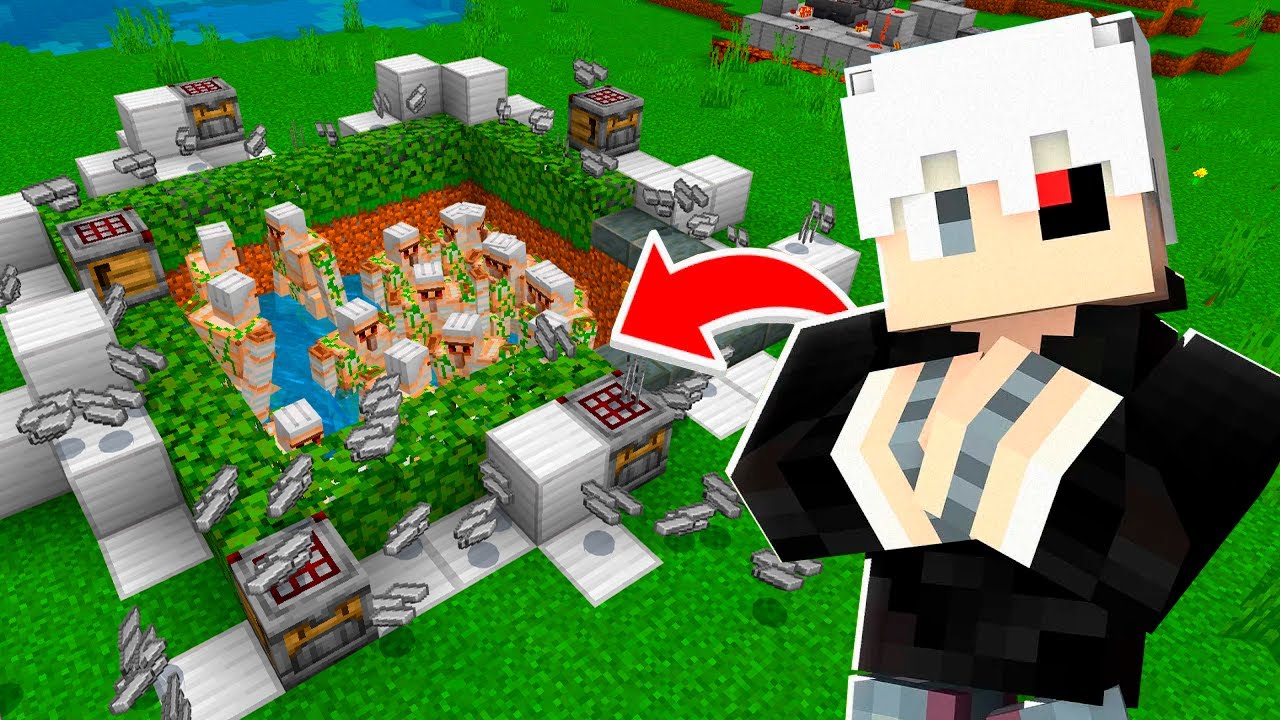 MELHOR FARM de FERRO SIMPLES e EFICIENTE no MINECRAFT BEDROCK 1.21