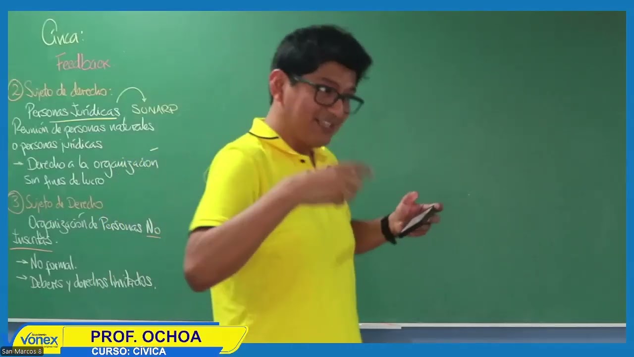 ⚖️ EDUCACIÓN CÍVICA | 🔴 FEEDBACK: DERECHOS HUMANOS Y NORMAS JURÍDICAS - Semana 04 | Ciclo Anual 2026