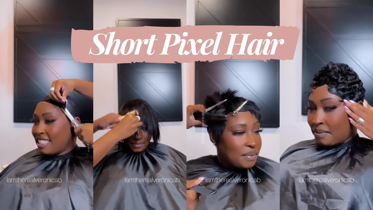 💖Quick Weave Tutorial Curl Bundles No Leave Out Stocking Cap - Pixie Cut | #ULAHAIR
