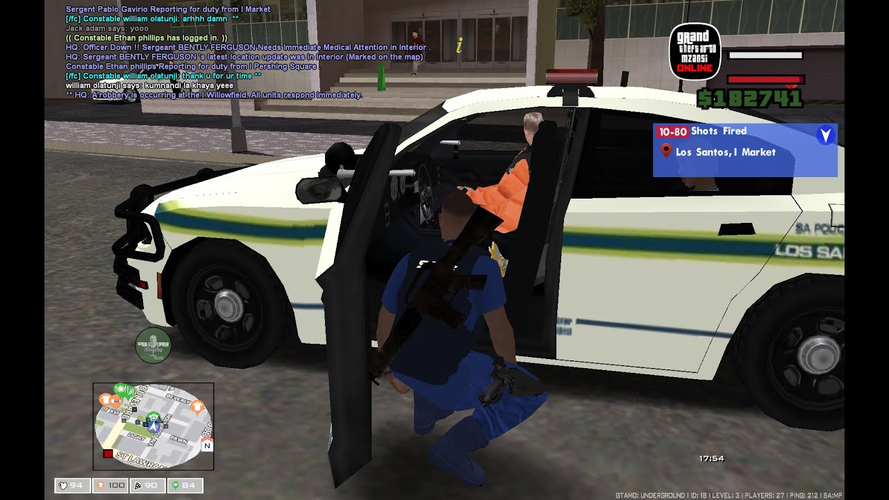 DAY as a police officer - GTA MZANSI ONLINE stream KVRP