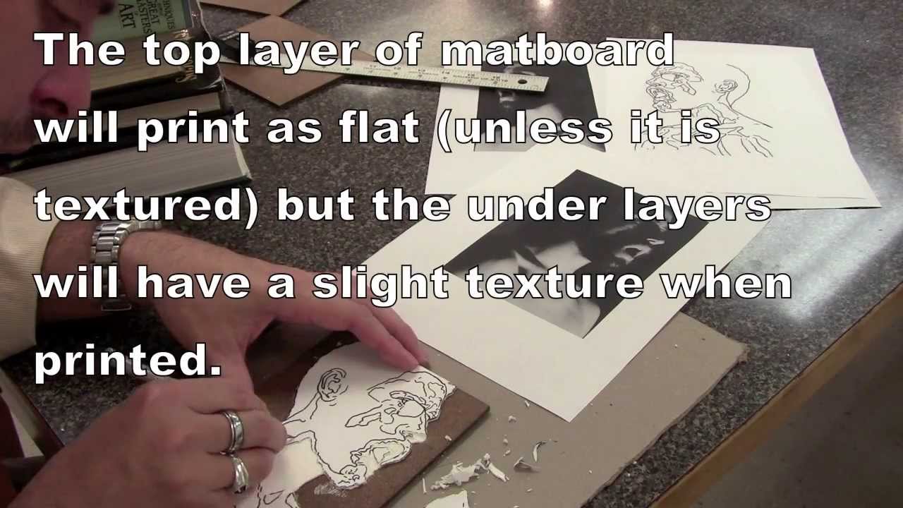 Collagraph Deveolpment and Printing