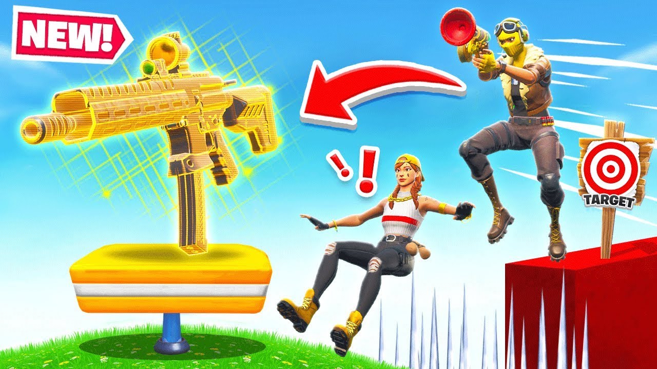 *NEW* AR Sharp Shooter DEATH RUN! in Fortnite!