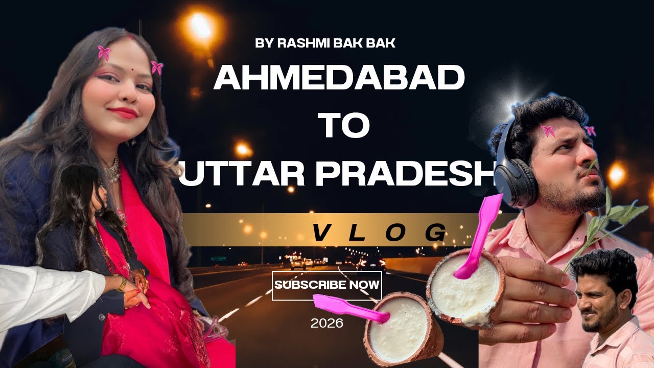 Ahemedabad to up 😍🫠#biggener #minivlog #vlog #explore #funny #fun #love #masti #comedy 