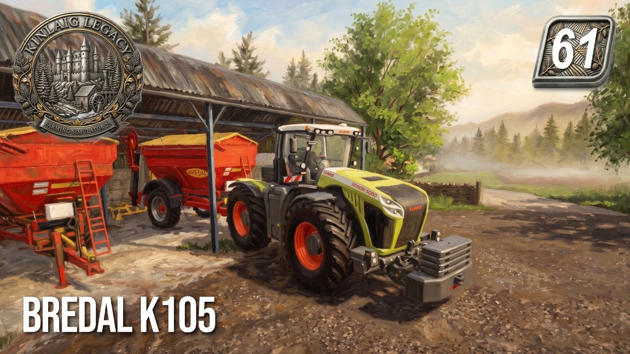Planting SOYBEANS! 🌱 & Stockpiling Timber | FS25 Kinlaig Ep. 61