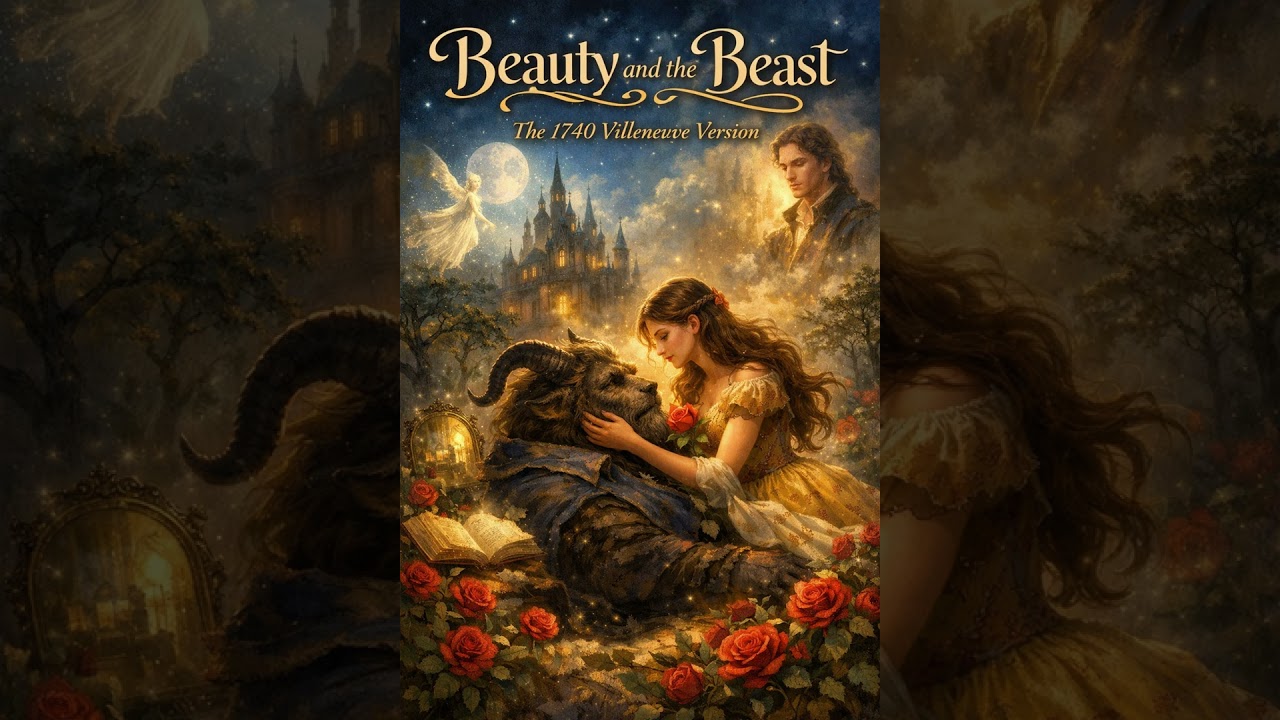 Beauty and the Beast (1740 Original by Villeneuve) | Full Classic Fairy Tale Story | Wonderpod