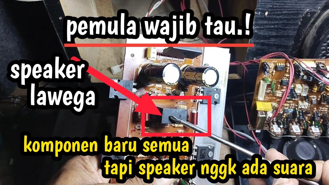 ukur tegangan relay speaker lawega