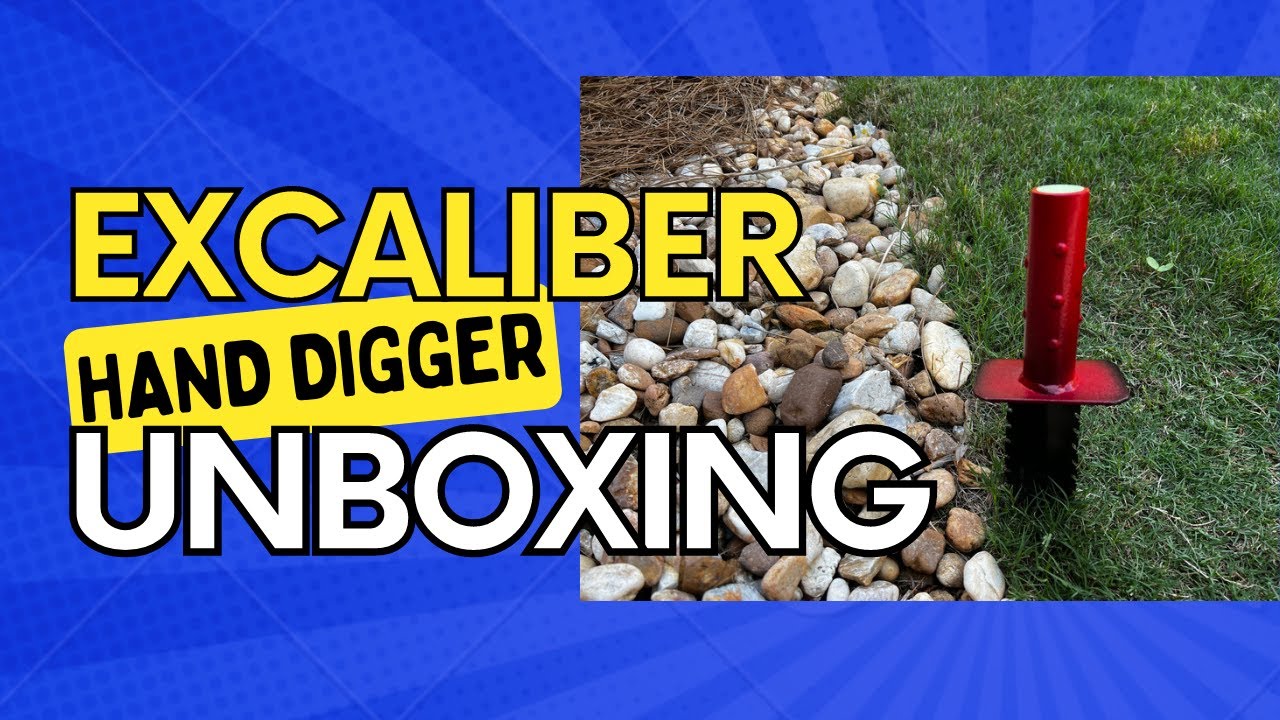 Excalibur Hand Digger unboxing