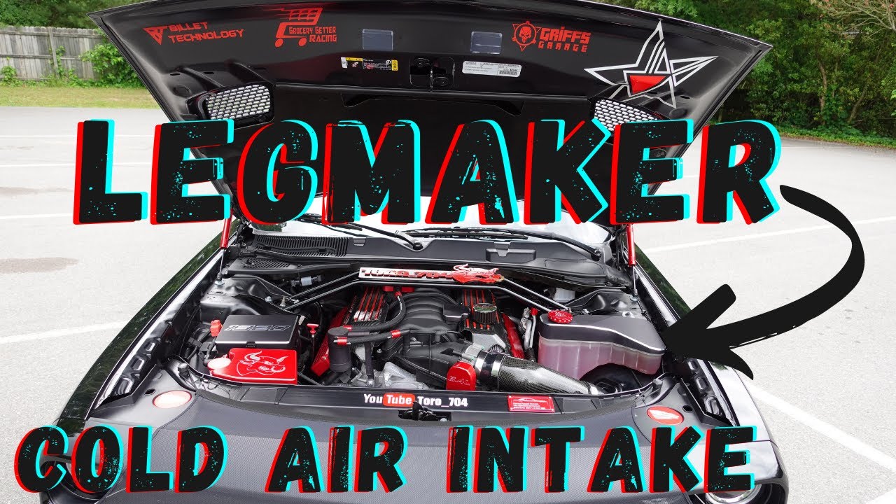 ЛУЧШИЙ ЗАБОР ХОЛОДНОГО ВОЗДУХА ДЛЯ ЛЮБОГО Dodge CHALLENGER ИЛИ CHARGER | Legmaker True Cold Air I...