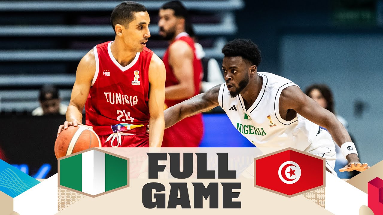 Nigeria v Tunisia | Full Basketball Game | FIBA Basketball World Cup 2027 African Qualifiers