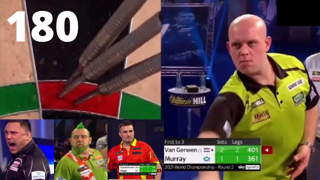 🎯 2021 World Championship | All 180's before Christmas
