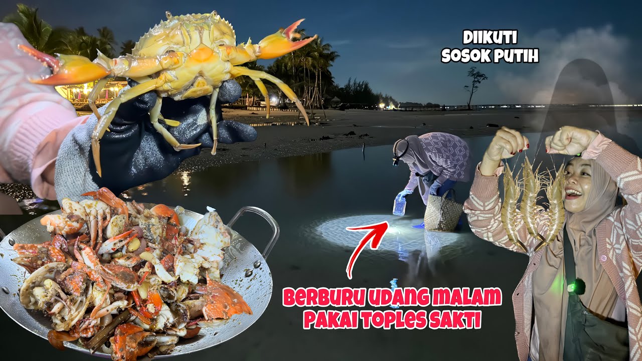 BERBURU TENGAH MALAM ADA SOSOK PUTIH MAU GABUNG‼️Toples Sakti Beraksi