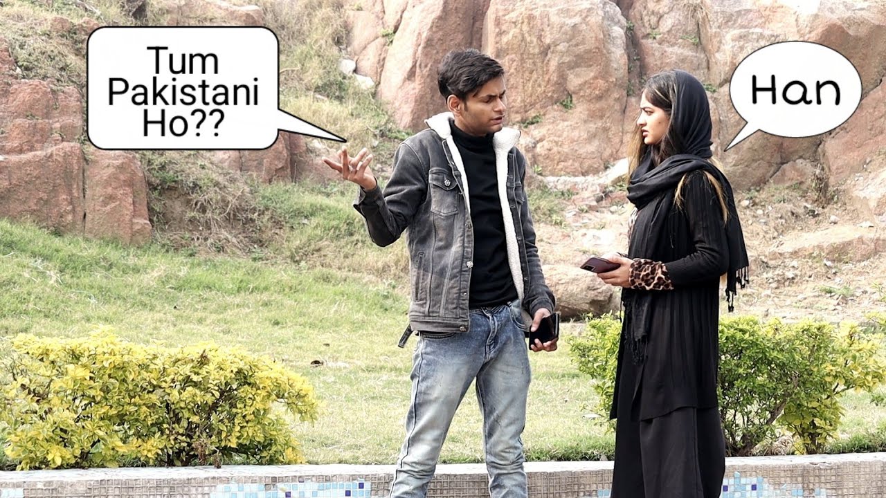 What did the boy do after understanding the Pakistani girl? Humanity Test