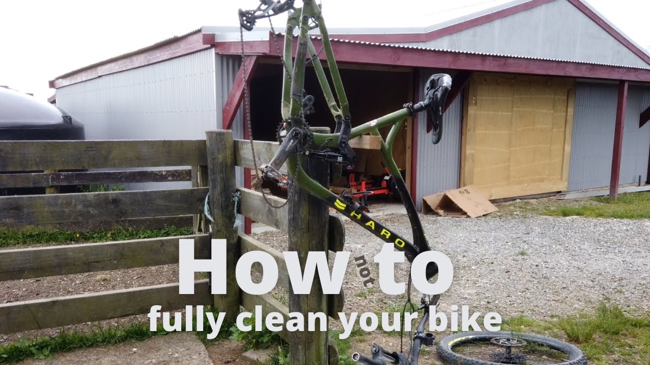 How to fully strip and clean your bike.