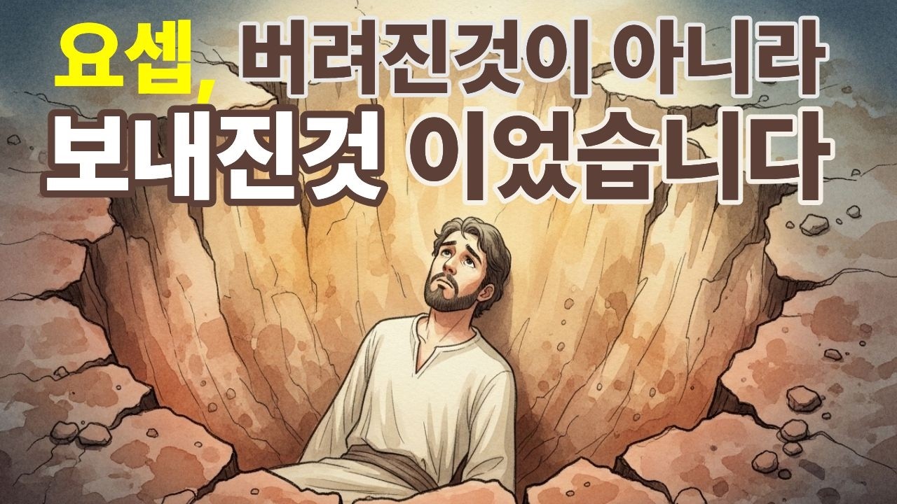 나는… 구덩이에 있었고 누군가는 외면 하고 있었다 ㅣ시니어성경 ㅣ쉬운성경 ㅣ요셉이야기 ㅣ하나님말씀