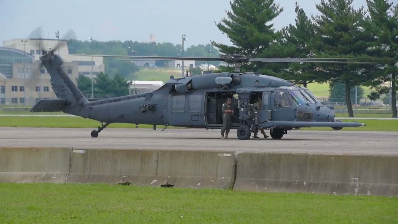 HH-60G Pave Hawk arrives at the National Museum of the U.S. Air Force