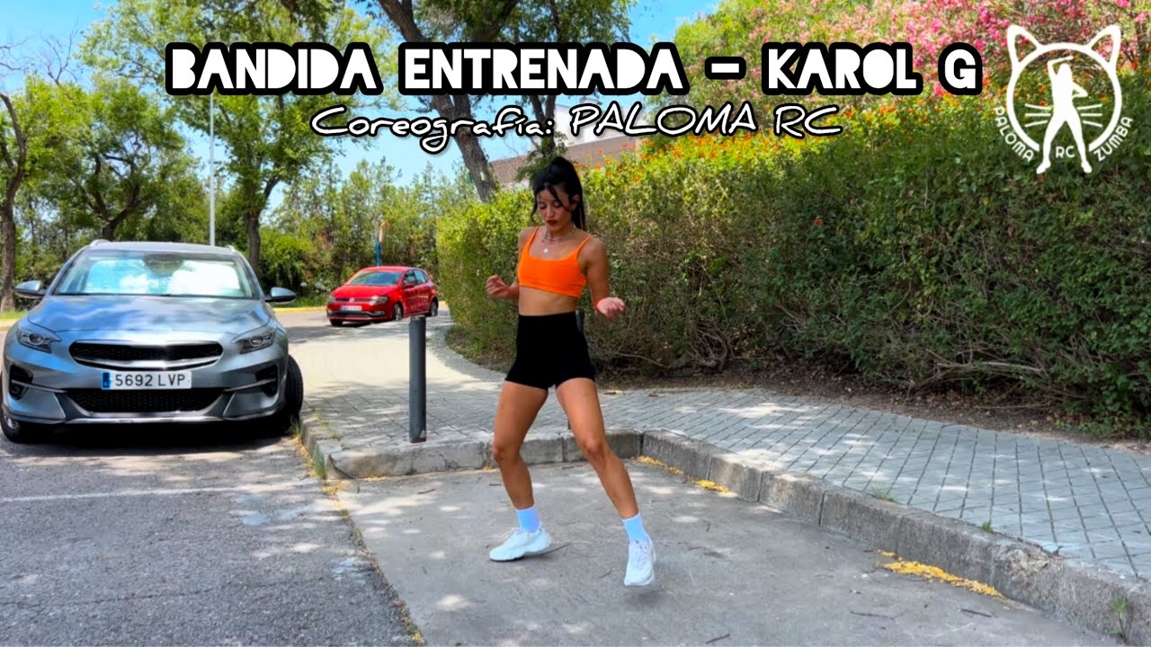 FULL CHOREO Paloma RC || BANDIDA ENTRENADA - Karol G || Zumba Fitness #zumba#palomarc#KarolG#Bandida