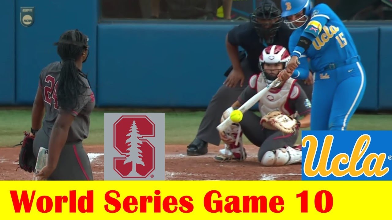 #8 Stanford vs #6 UCLA Softball Highlights, 2024 NCAA World Series Game 10