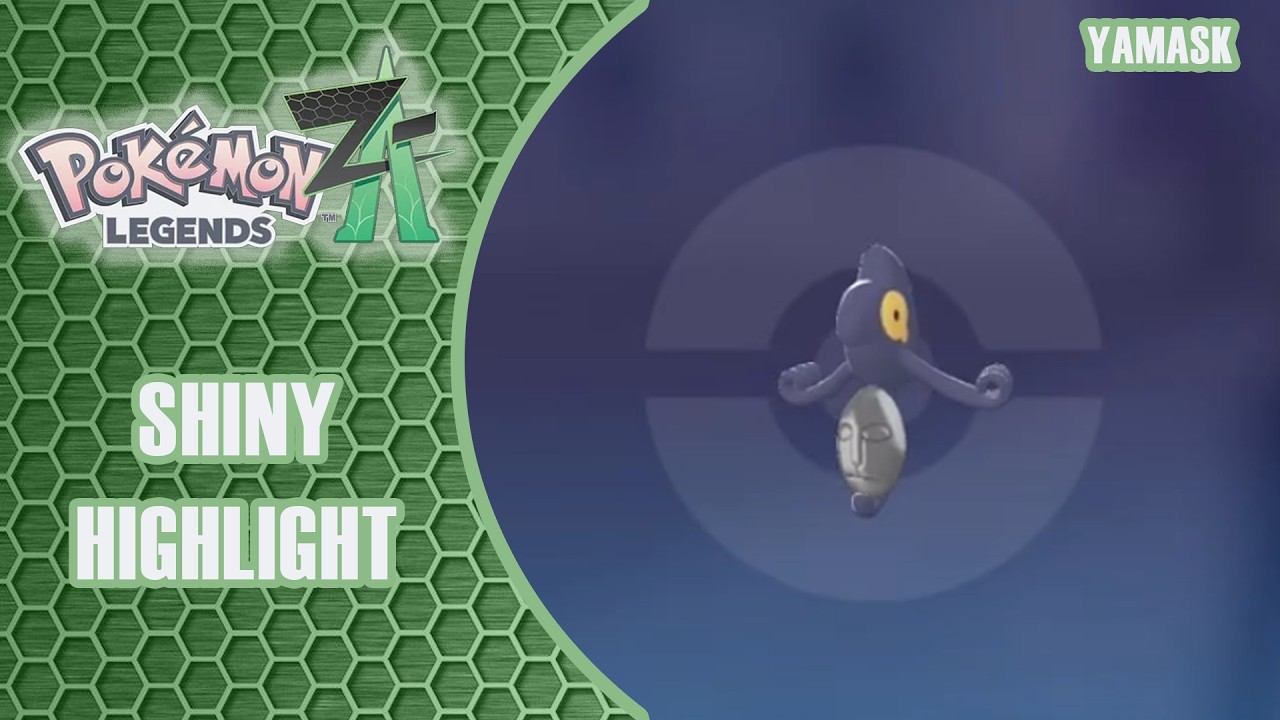 Shiny Yamask REACTION! - Pokemon Legends Z-A