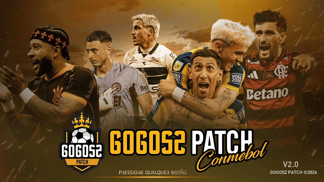 🏆 SAIU! GOGOSZ PATCH CONMEBOL V2: PES 21 PC!