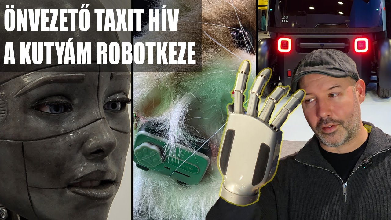 Elképesztő robotok, kutyatelefon, Waymo, kártya méretű tracker... CES