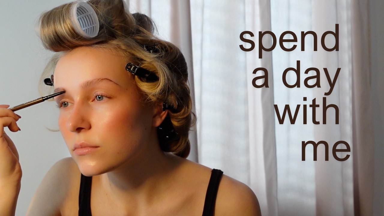 a day in my life | slow day, prep for the week + makeup routine