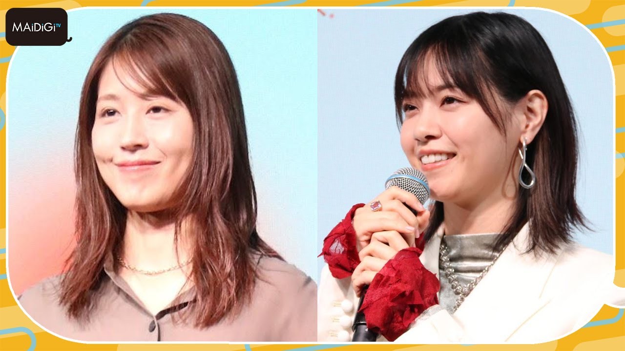 西野七瀬、有村架純は「いつも可愛い」auイベント初共演で互いの印象を語る　「au 新iPhone発売イベント」