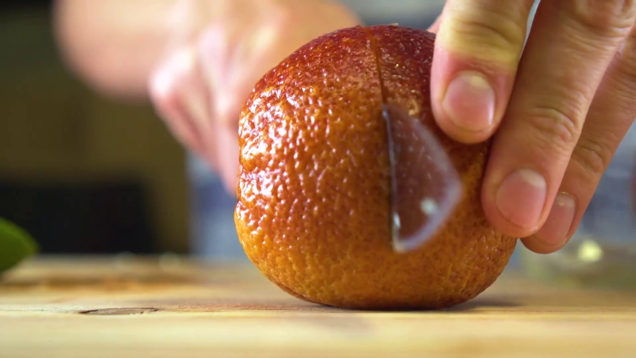 Habit Sparkling Cocktail &ndash; Tajin Mango With Blood Orange