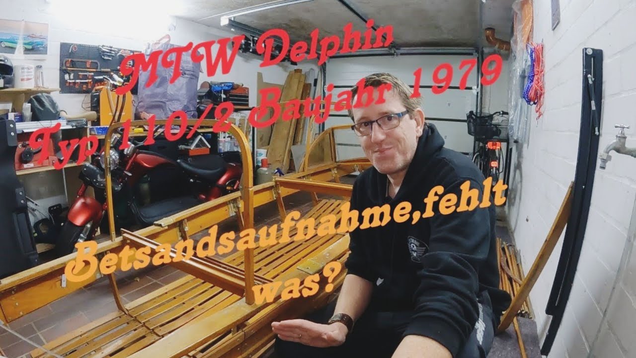 Restauration MTW Delphin 110/2 Erster Zusammenbau und Bestandsaufnahme