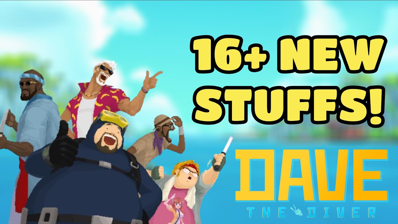 Dave the Diver Content Update! What's New in V1.0.1.1103?