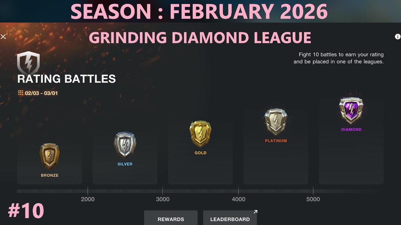 #786 Grinding 5 Parts of Certificates of GSOR 1008 Fearless | Season : February 2026 | WoTB 11.17.0