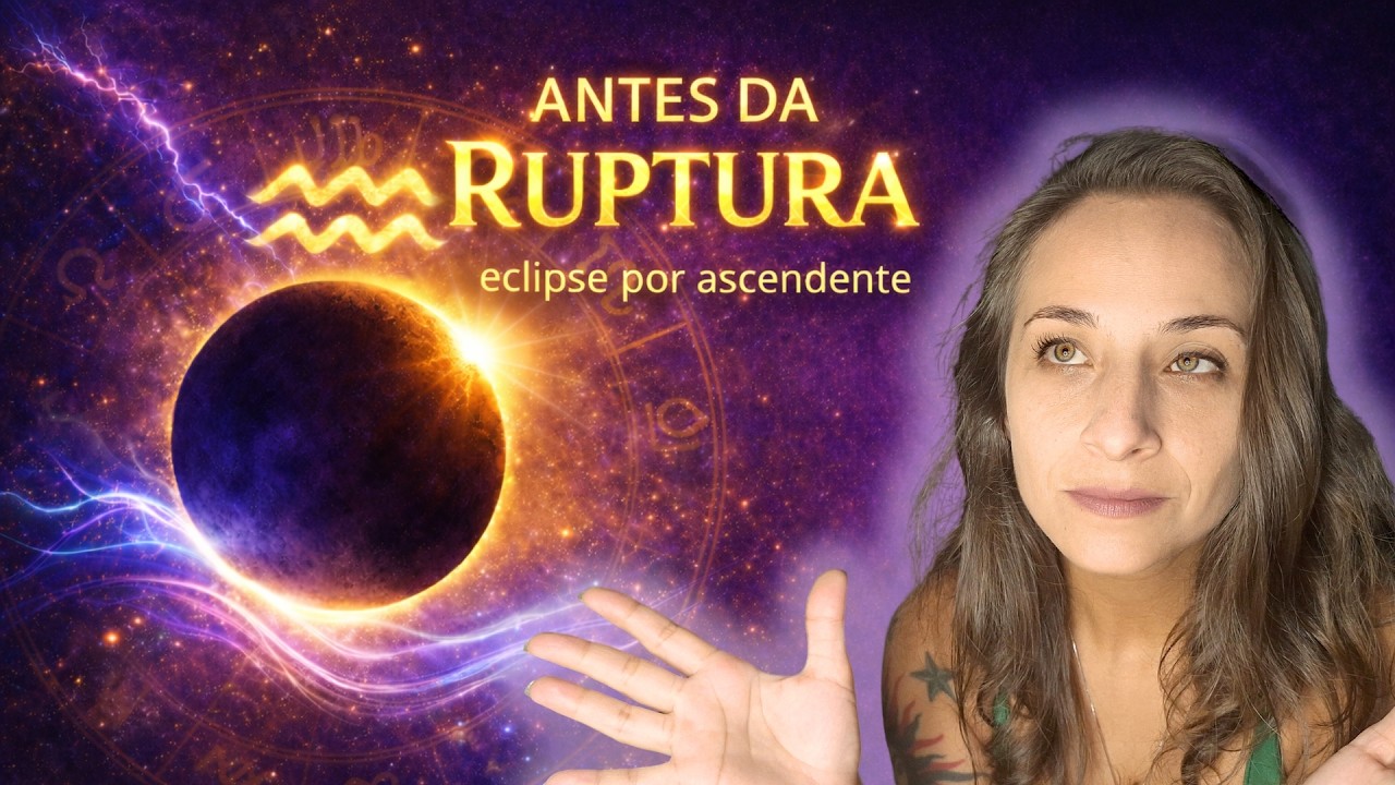 Eclipse Solar em Aquário 17/02 por Signo Ascendente | A Casa Ativada no Seu Mapa