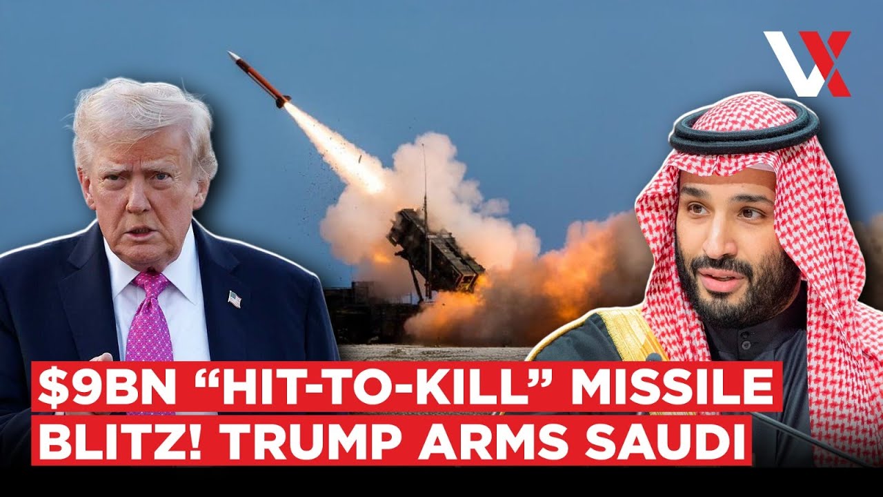 $9BN Patriot Missile Shield For Saudi Arabia | Trump Reshapes Middle East With F-35s, Tanks | VERTEX