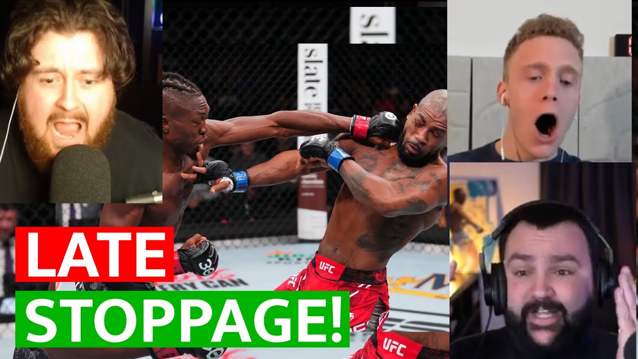 MMA YOUTUBERS REACT TO BOBBY GREEN VS JALIN TURNER LATE STOPPAGE!