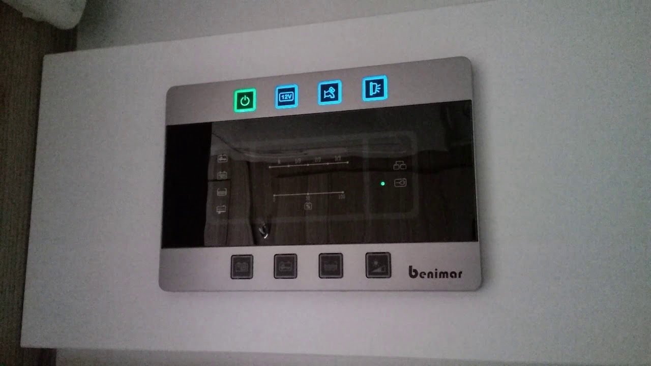 Benimar Tessoro T481 control panel & electrics