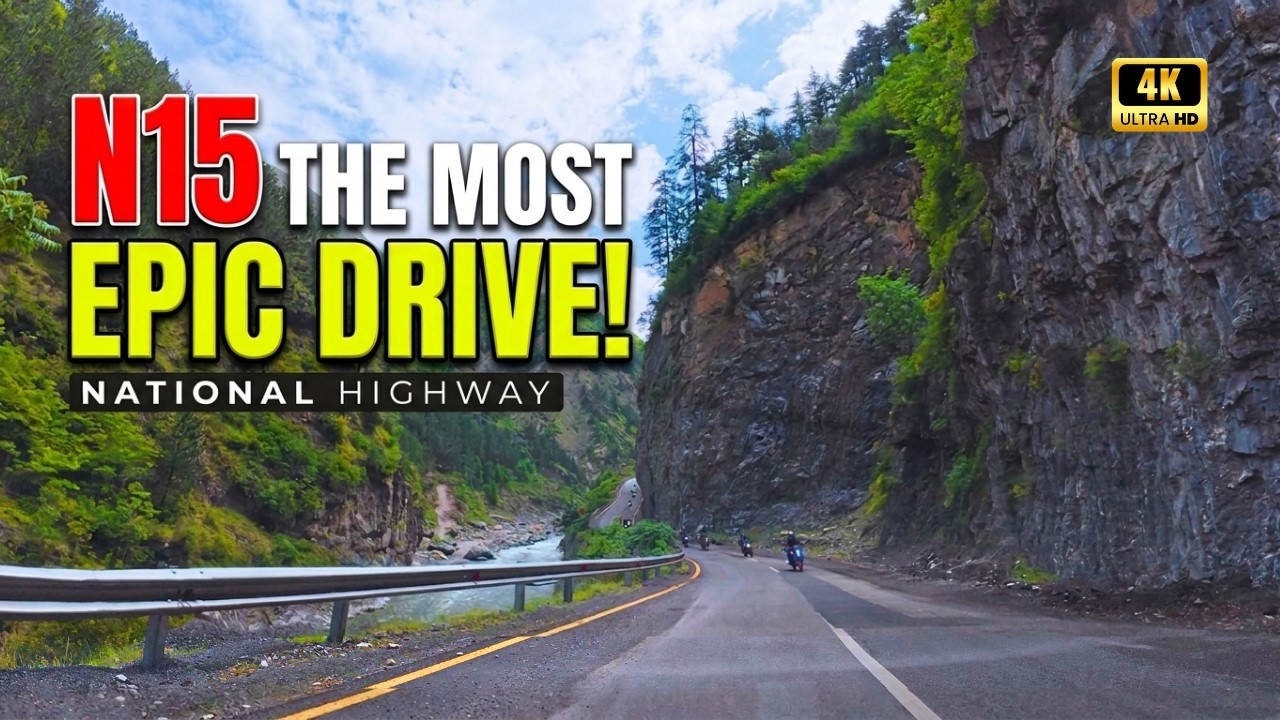 Driving Mansehra Naran Road N15 🇵🇰 | Alternate Route to Karakoram Highway