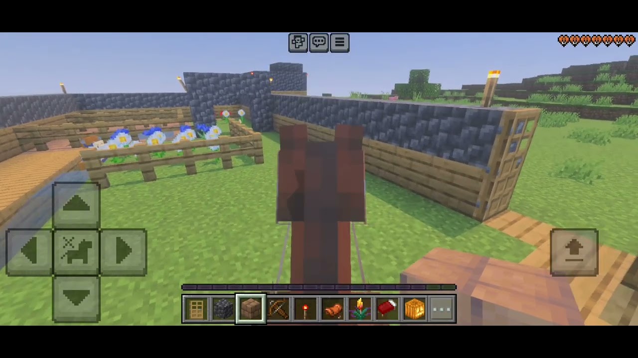 How to build a kingdom, horses stables , houses in minecraft 