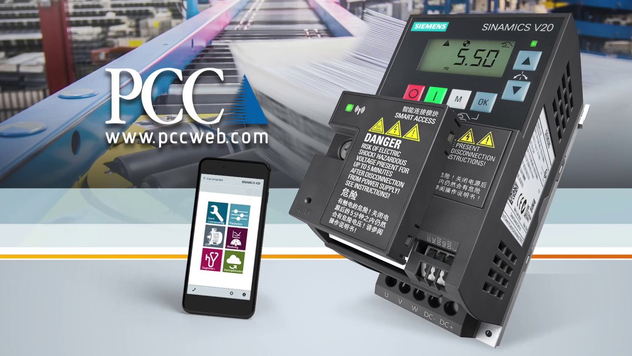 Siemens V20 Smart Access Module Features