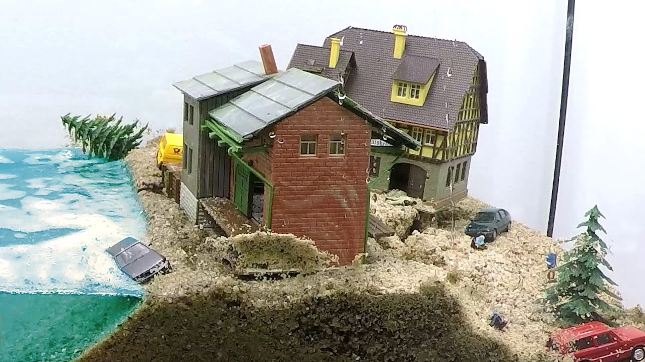 Mini Model Dam Breach | #1 FAILURE Experiment