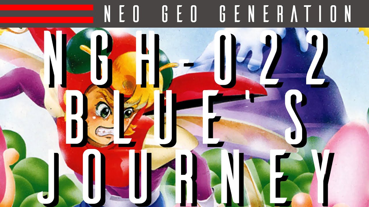 NGH-022: Blue's Journey / Raguy — Neo Geo Generation | Basement Brothers | Neo Geo Collection
