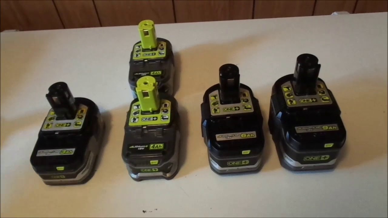 Reviewing Ryobi P21081 Jet Blower and about High Amp hour Batteries